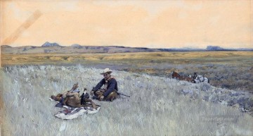 western Oil Painting - western American Indians 18